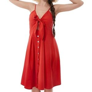Red Vintage Summer Dress